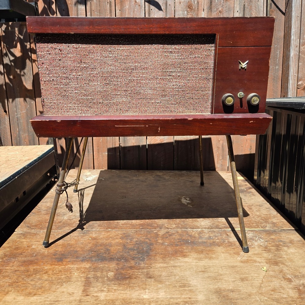 Vintage 1956 Voice of Music Tri-O-Matic Record Player | Model 560A As Is No Test